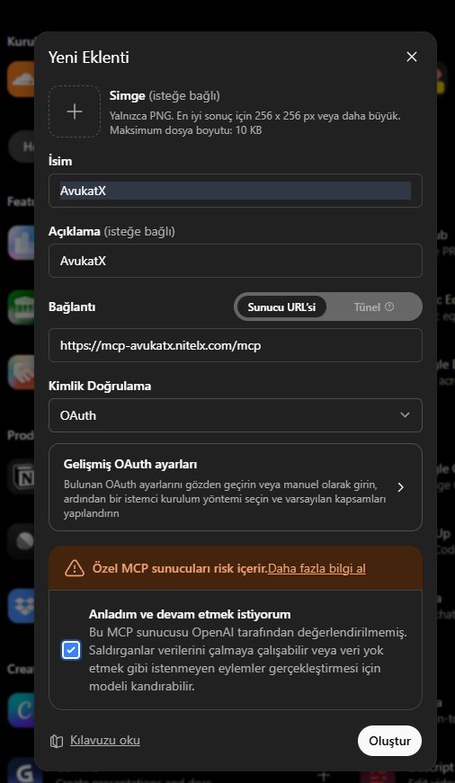 Yeni Eklenti formu doldurulmuş halde